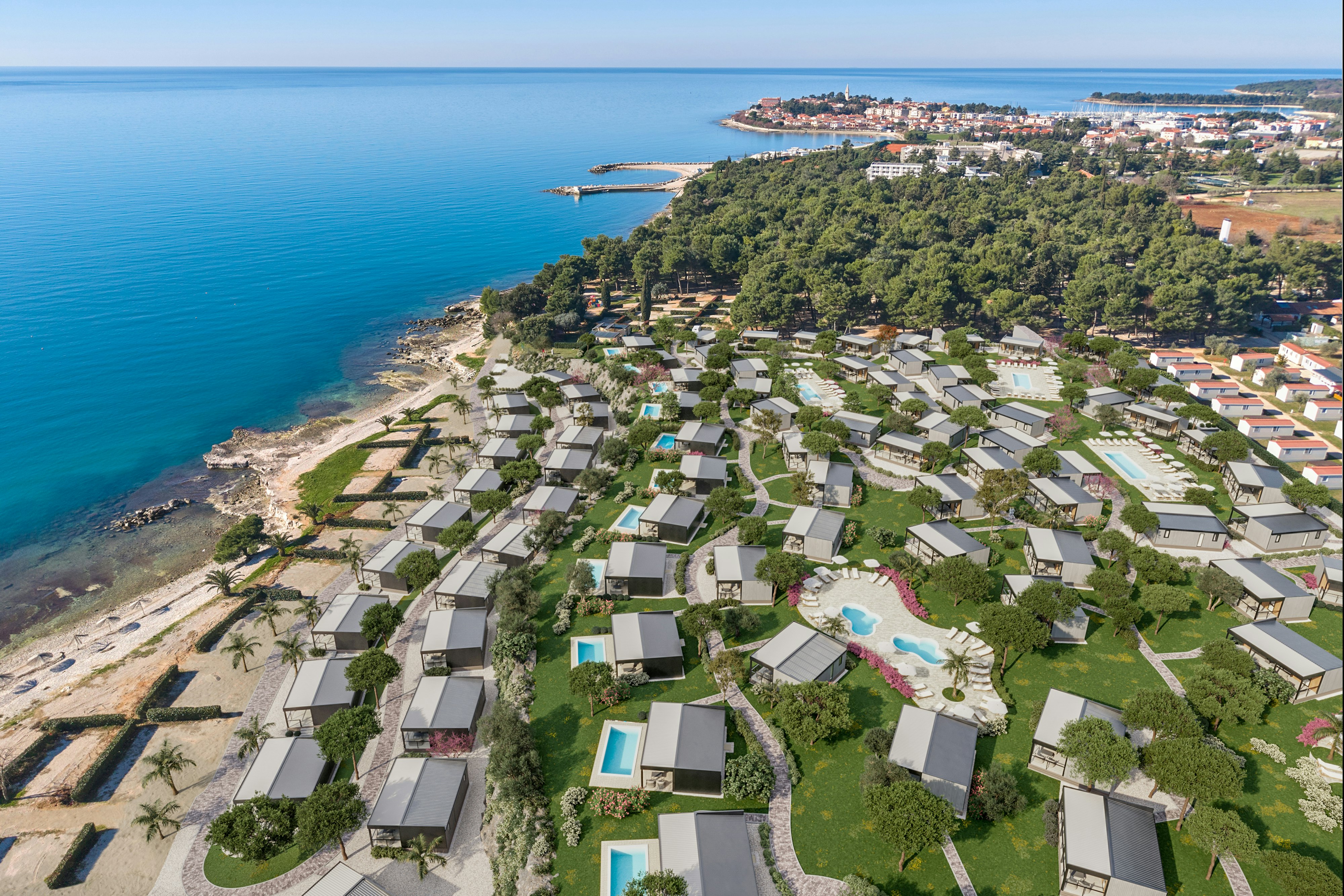 Liegt der Aminess Planet Camping Sirena am Meer?