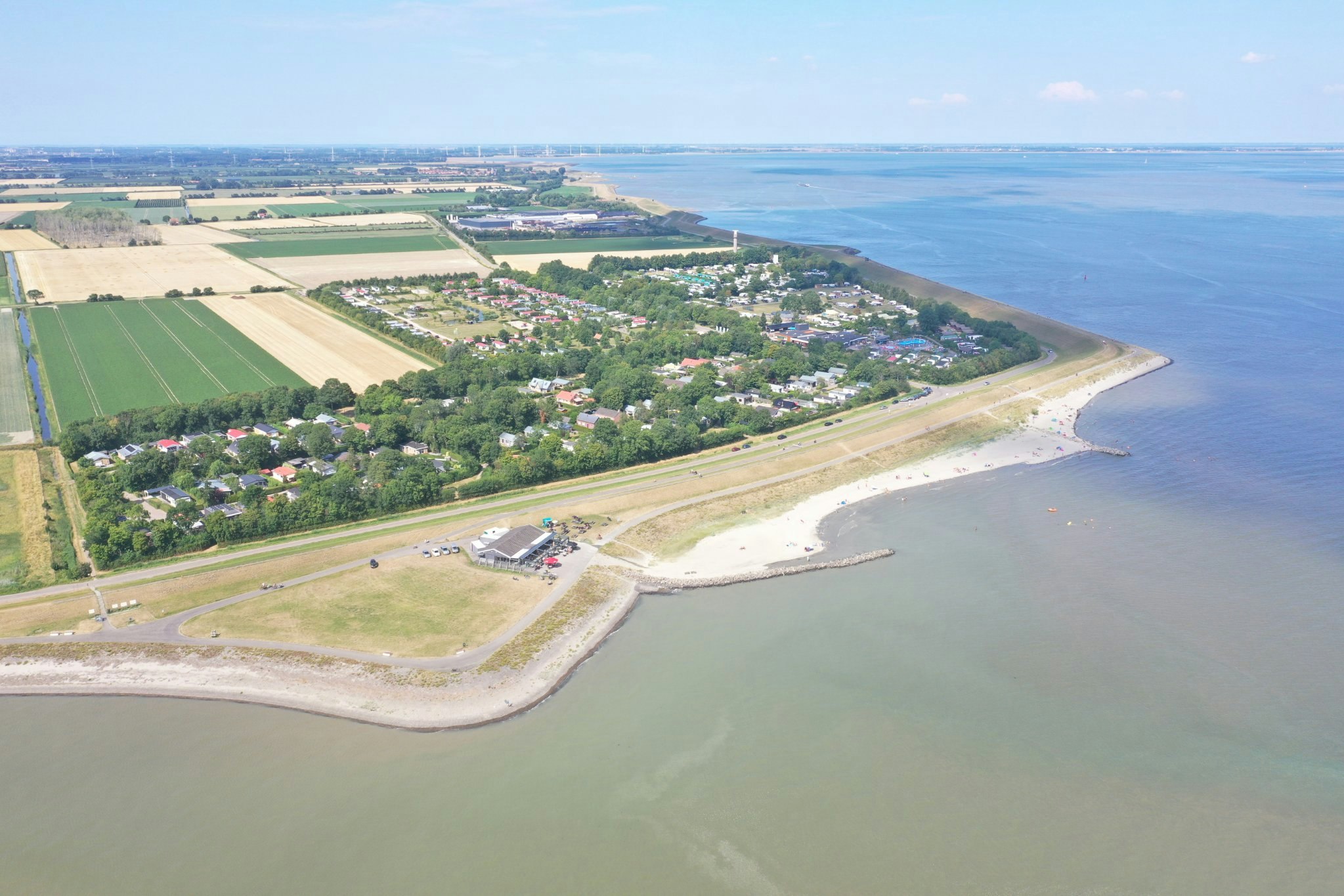 Liegt der Ardoer Comfortcamping Scheldeoord am Meer?