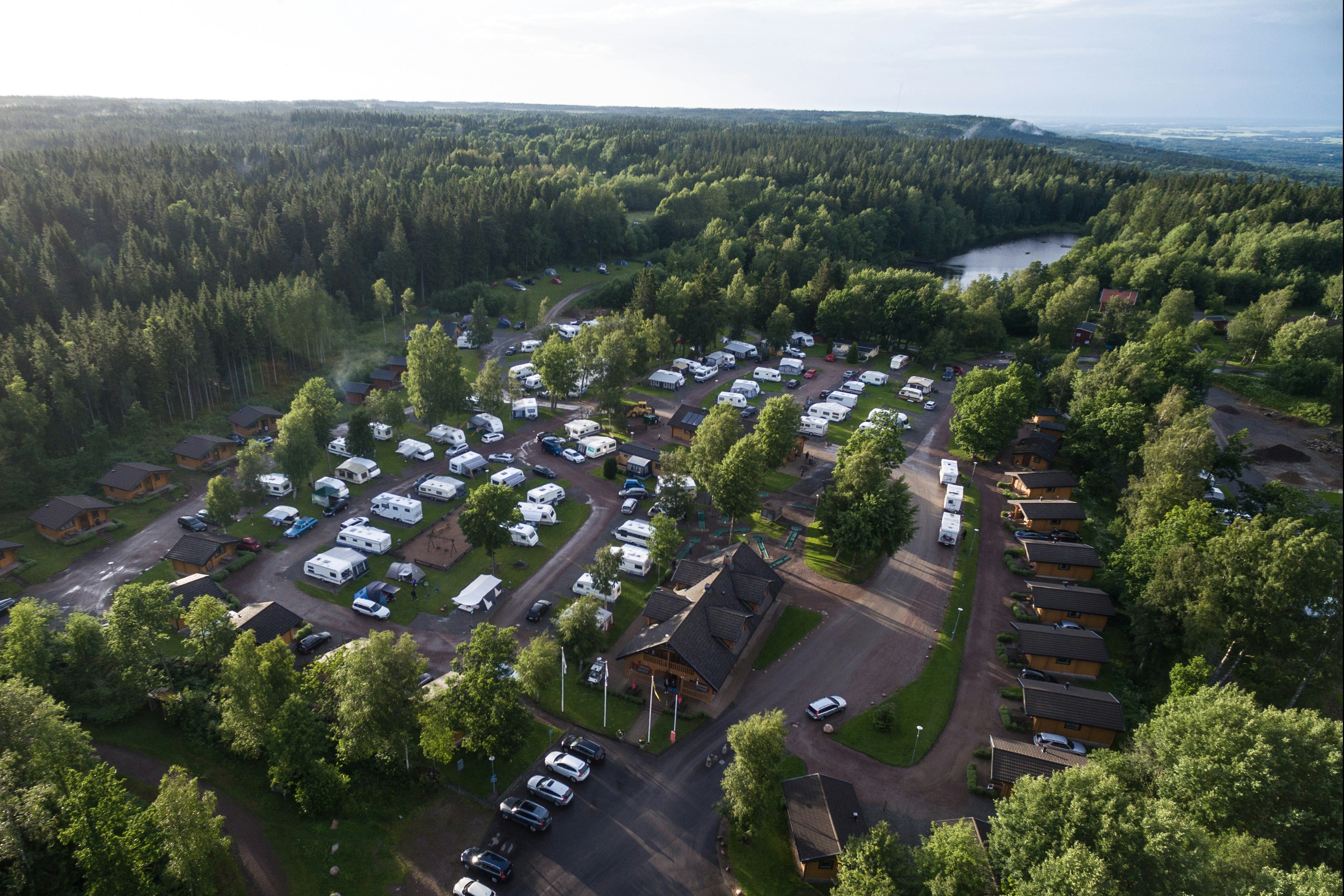 Campingplatz Billingens Stugby o Camping in Skvde, Westschweden | PiNCAMP  by TCS