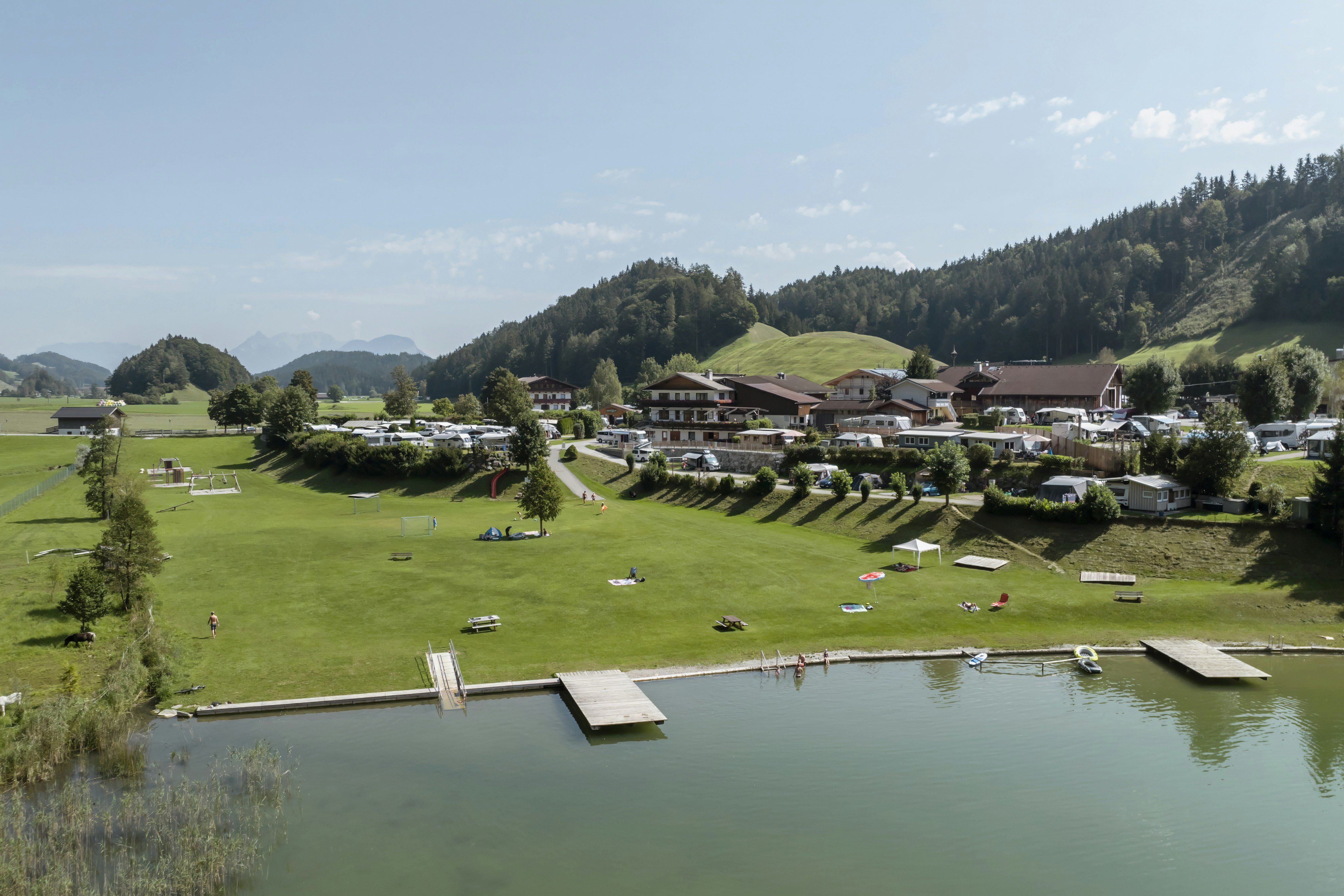 Camping am See in sterreich  Top Campingpltze | PiNCAMP by TCS