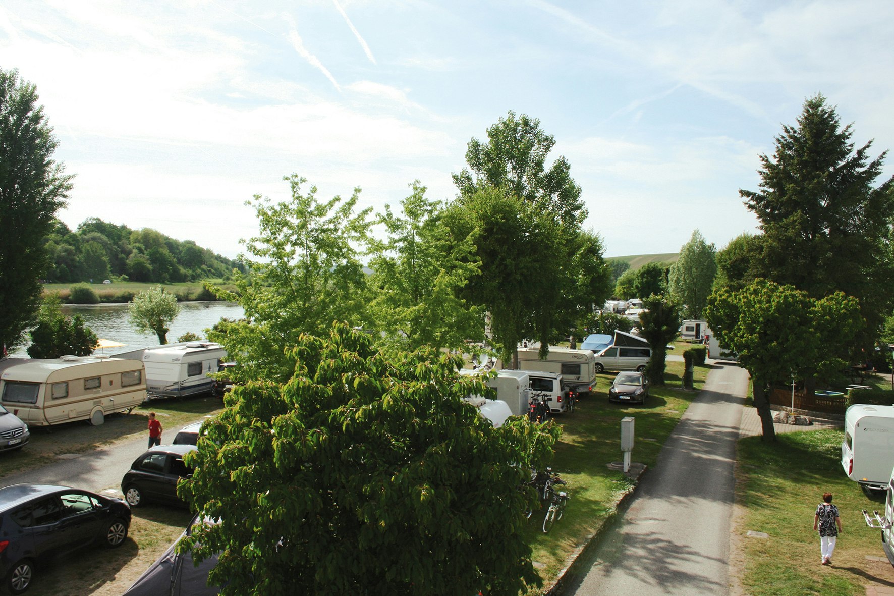 Campingplatz Ankergrund - Camping in Volkach, Bayern | PiNCAMP by TCS