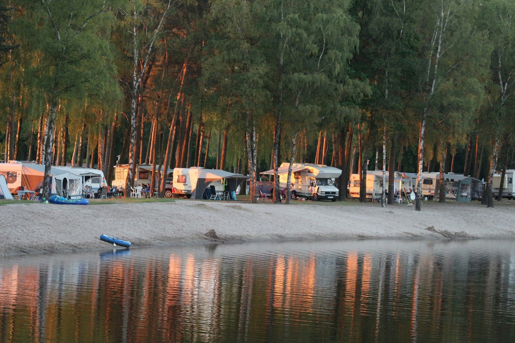 Campingplatz Erholungsanlage Hertha-See (Hrstel) | PiNCAMP by TCS