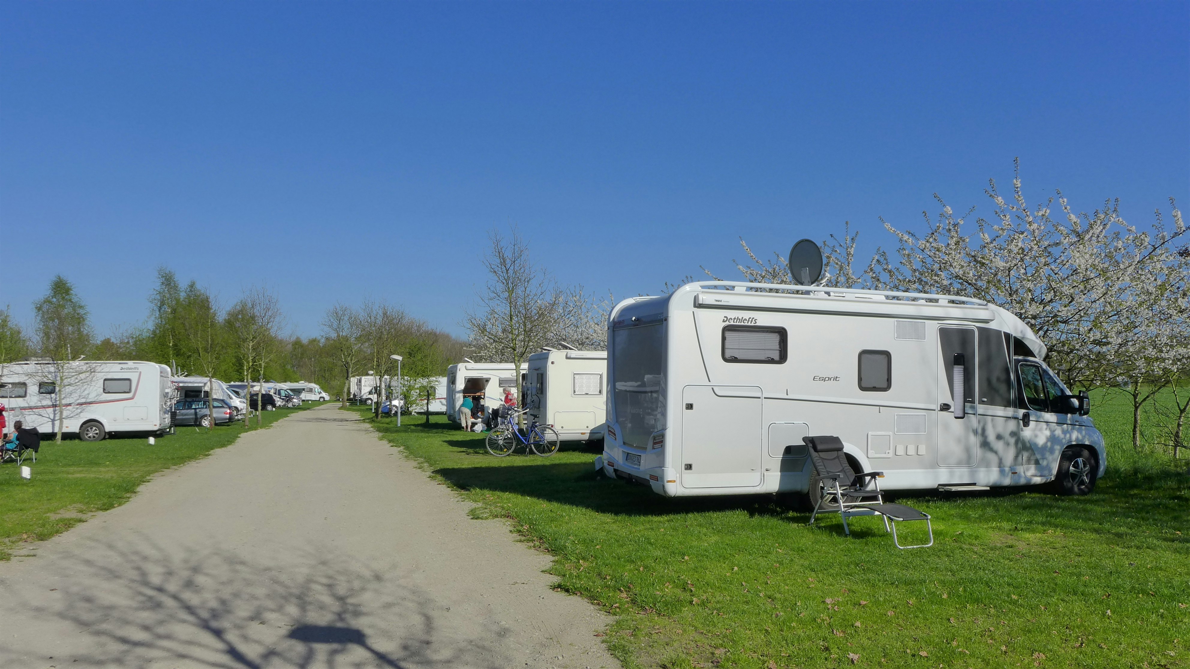 camping setje Camping-Set Blau Premium