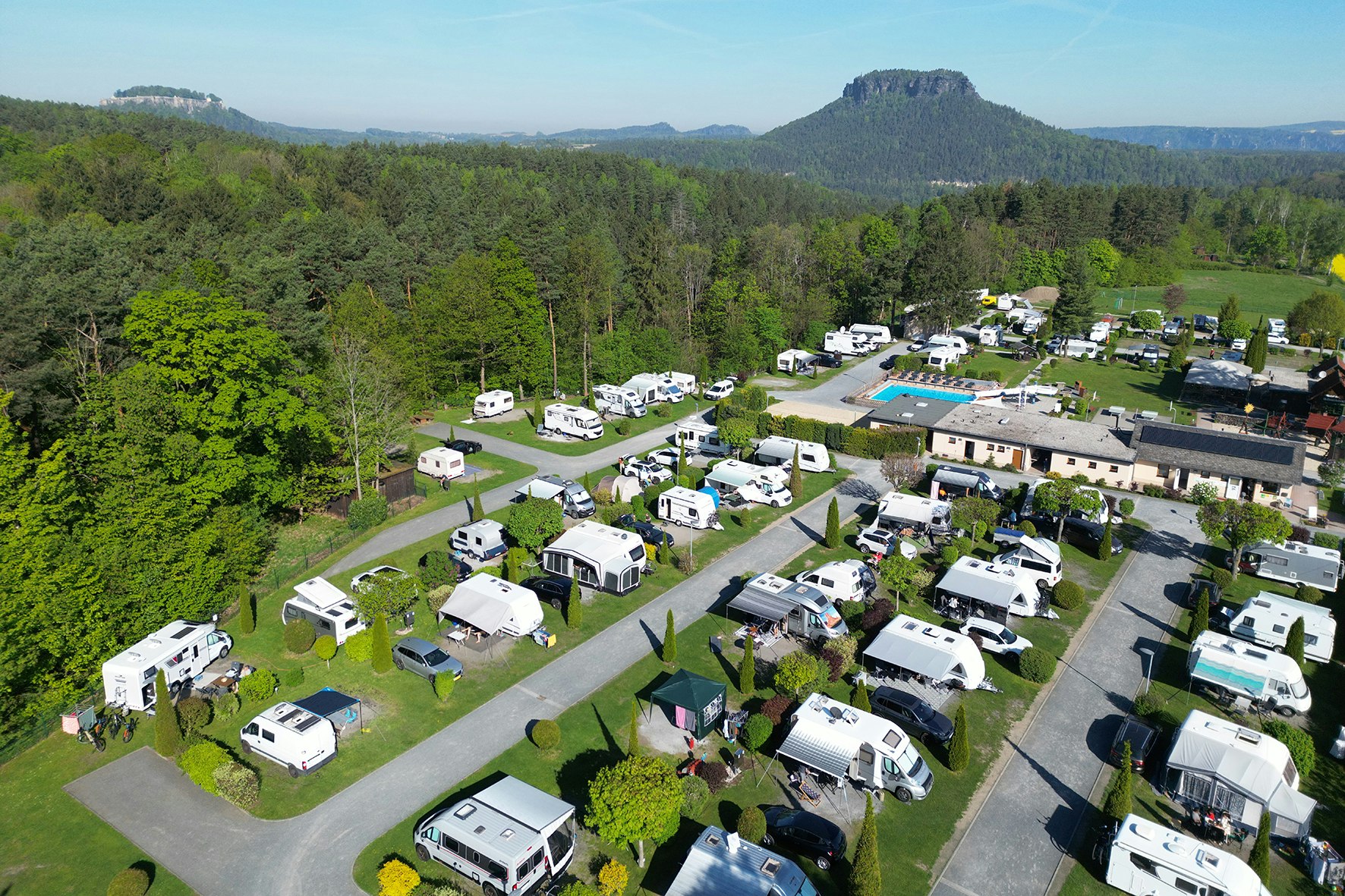 Campingplatz Caravan Camping Schsische Schweiz in Gohrisch, Sachsen |  PiNCAMP by TCS