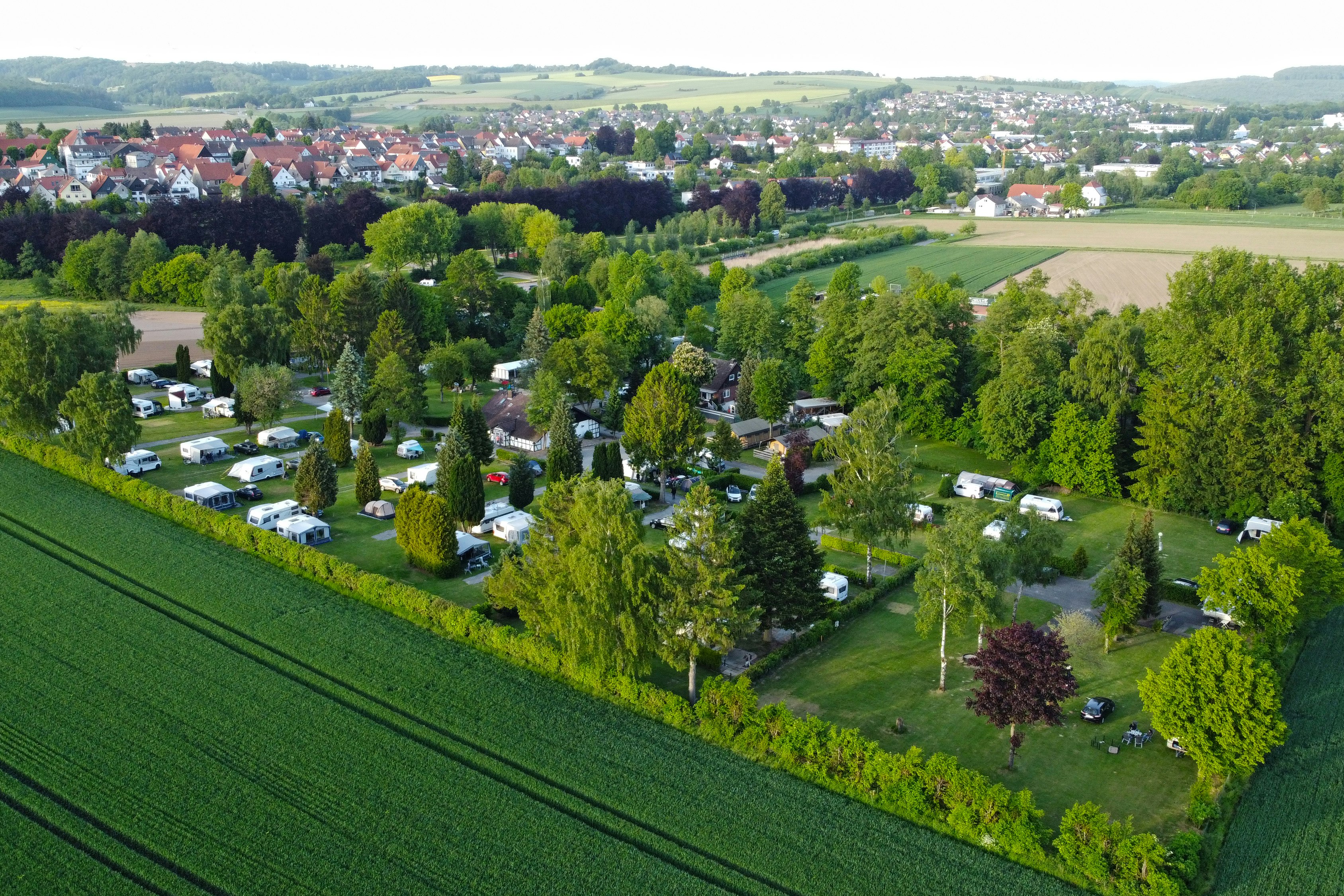 camping heizdecke BougeRV 12V tragbare elektrische Decke (Blau)