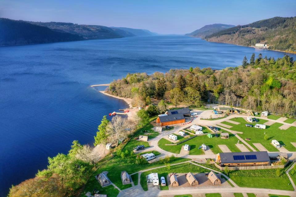 Loch Ness Shores Camping & Caravanning Club Site | PiNCAMP by TCS
