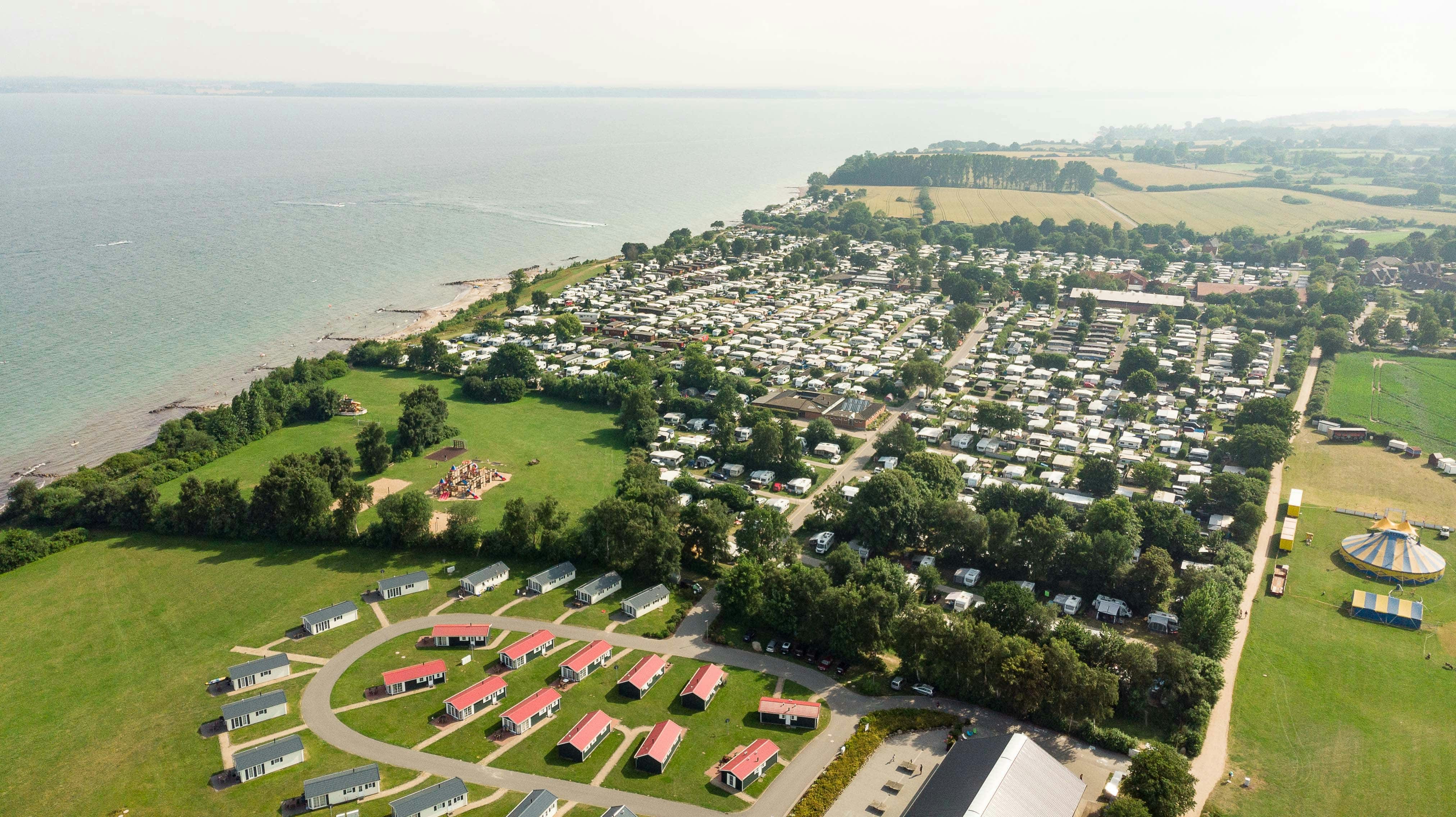 Liegt der Ostseecamping Familie Heide am Meer?