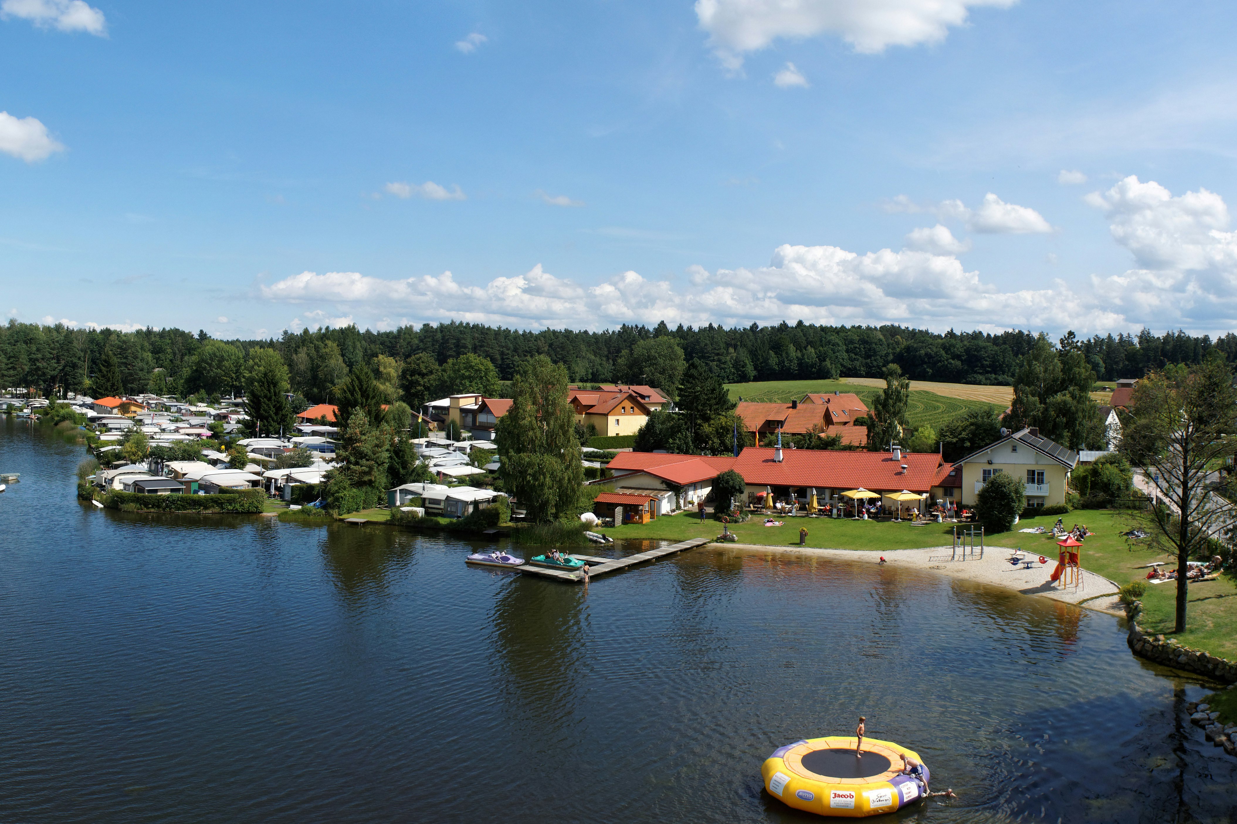 Liegt der See-Campingpark am See?